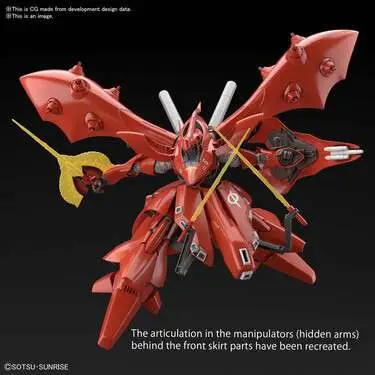 MSN-04II Nightingale - Gundam HG 1/144 Gunpla Banda