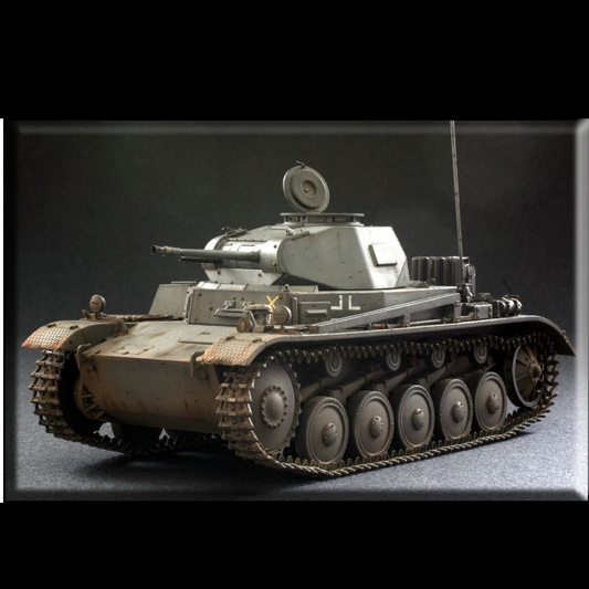 Tank in a battlefield scene with...