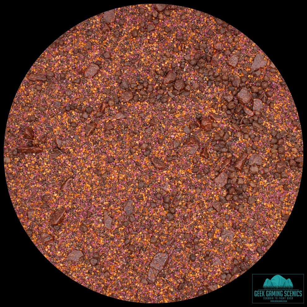 Base Ready Scorched Mesa - Geek Gaming Scenics