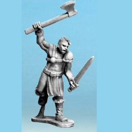 Half Orc Marauders With Dual Weapons - Crusader Miniatures