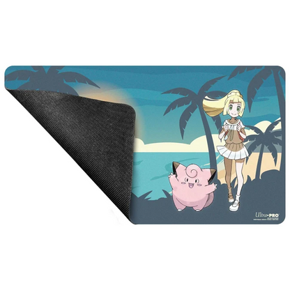 Pokémon Lillie and Clefairy Playmat