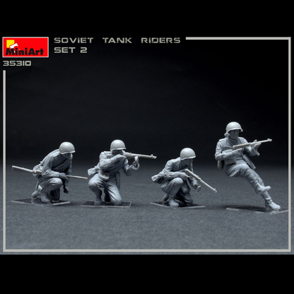 MiniArt Soviet Infantry Tank Riders Set 2 - 1:48