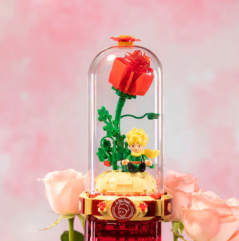 The Little Prince The Only Rose Display Model Brick Building Set - Pantasy