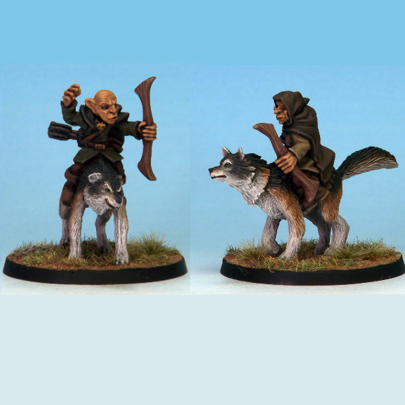 Goblin Wolf Rider Archers - Crooked Dice