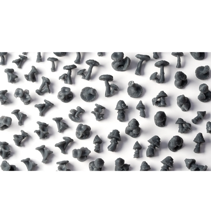 Gamers Grass Forest Mushrooms - Basing Bits