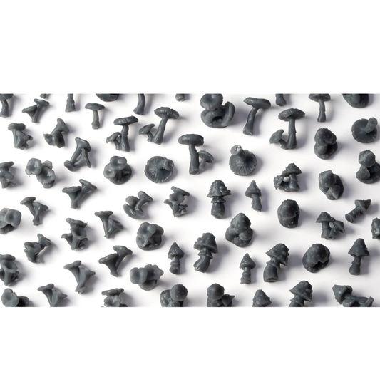Gamers Grass Forest Mushrooms. B...