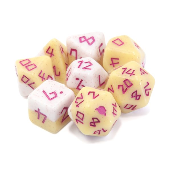 Dice Goblin Baker - RPG Dice Set with Mini Dice Bag & Sticker