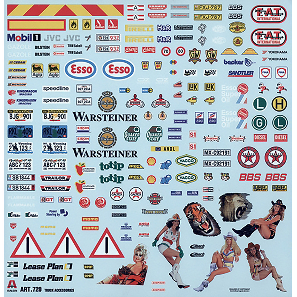 Italeri Truck Accessories for European and U.S. Trucks | 1:24 Scale Model Kit