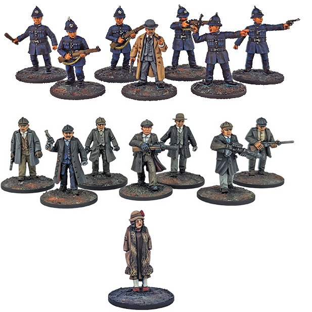 Flat Caps & Truncheons - Two Player Starter Set for The Chicago Way