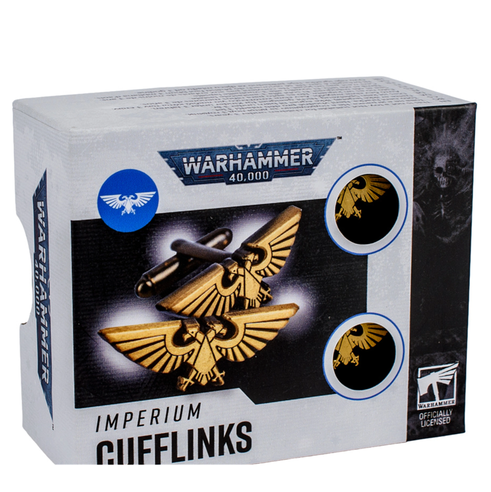 Warhammer 40k Imperium Cufflinks