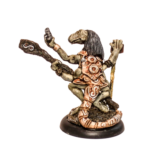 Four-armed mystic miniature stan...