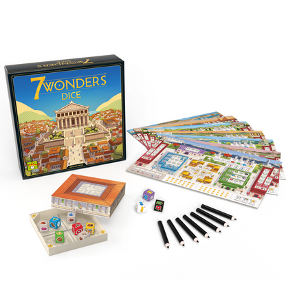 7 Wonders Dice Board Game