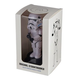 Stormtrooper Solar Pal. This bobbling head Stormtrooper can keep you company on your desk, windowsill and more as you watch him jiggle about in the sun.