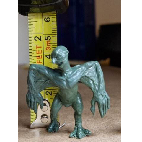 Bad Squiddo Games Turkey Man. A metal miniatures by Bad Squiddo Games for your RPGs whether as a monster or misunderstood companion. 