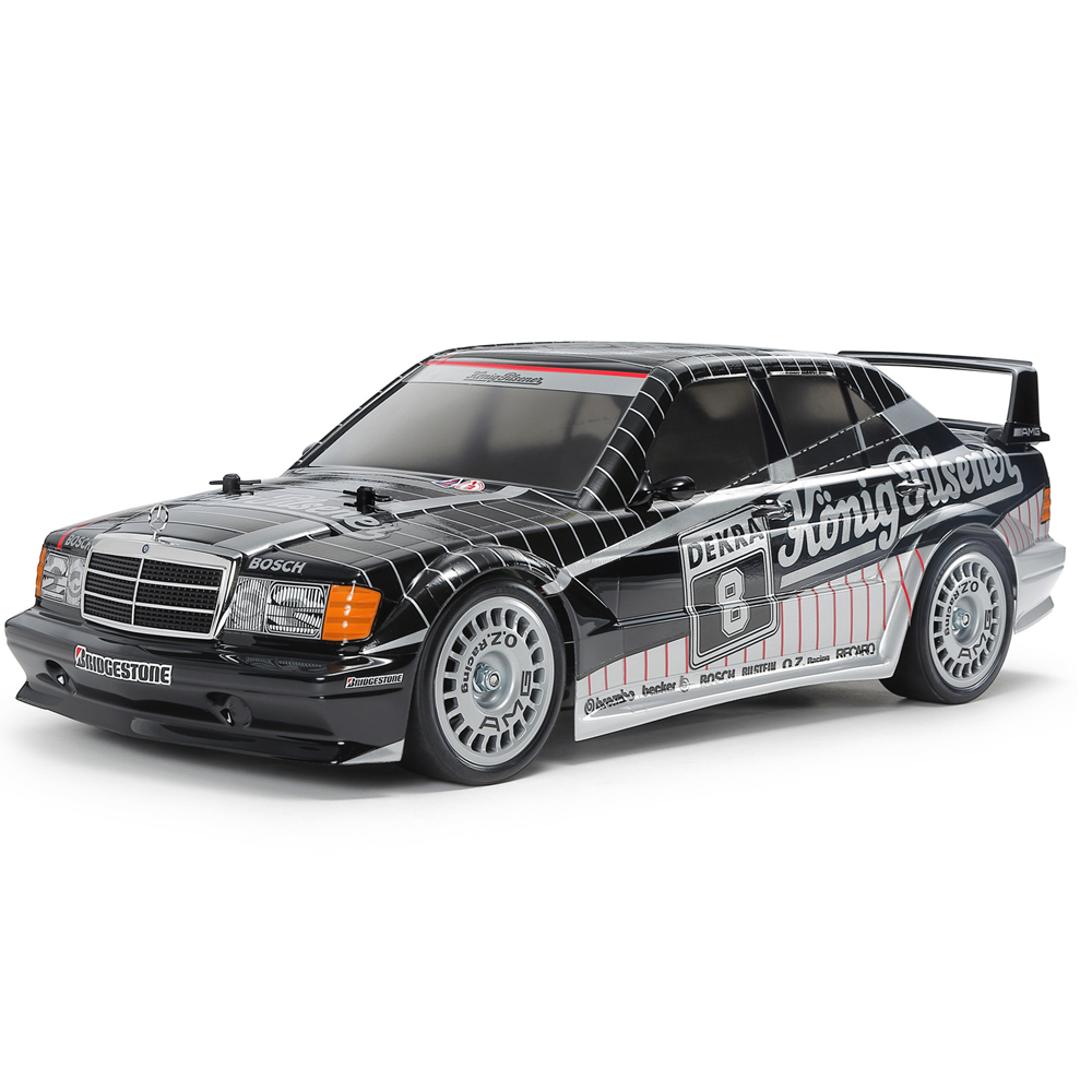 Tamiya Mercedes-Benz 190 E 2.5-16 EVO II 1991 1/10 Scale RC Car Kit – TT-02 Chassis