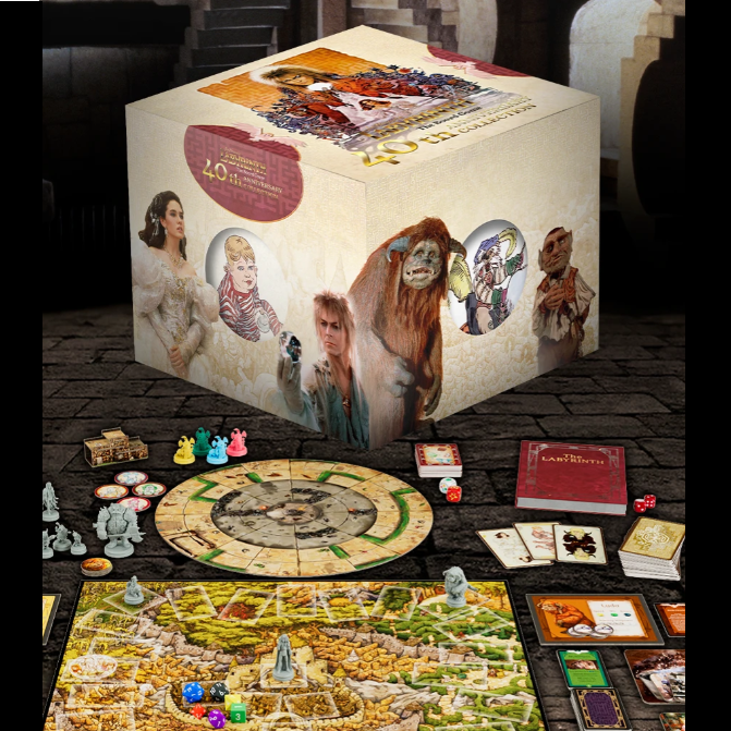 Jim Henson’s Labyrinth The Board Game 40th Anniversary Collection