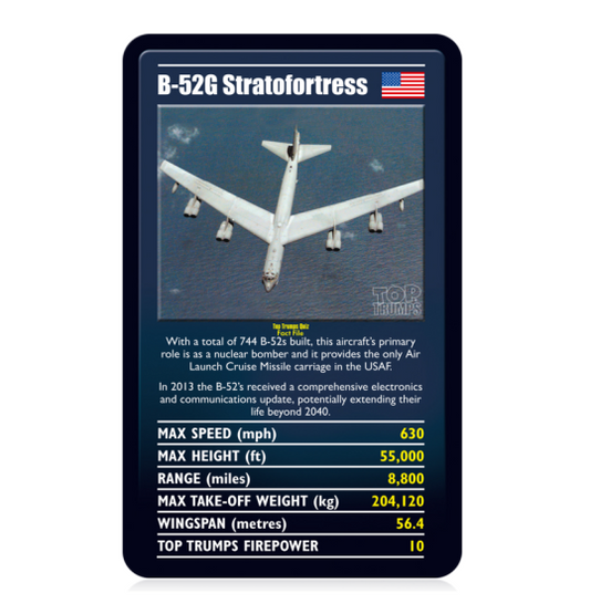 Top Trumps 'Which is the FAS...