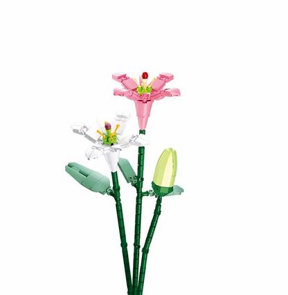 Sluban Lily Flower Brick Kit - Pleyerid