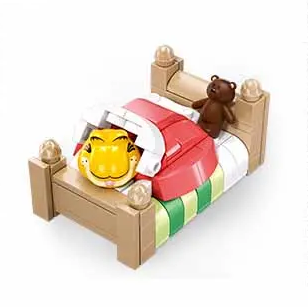Garfield building block toy box ...