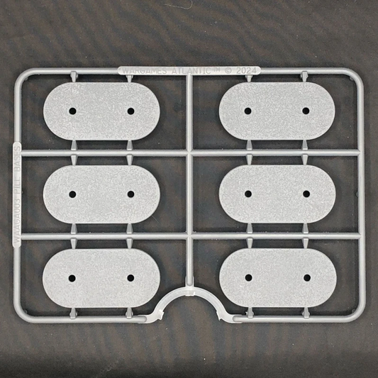 24 pill-shaped 25mm x 50mm hard ...