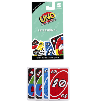 UNO Reverse Pack - Add-On Pack Card Game Expansion for Classic UNO
