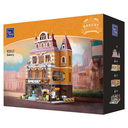 Bakery Brick Building Set - Pantasy