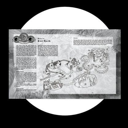 The Woods Barrow Ring Burning Campaign by Oakbound Studio. This paperback supplement is a narrative campaign sourcebook set in the world of The Woods, a dark folklore fantasy adventure