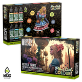 Pastel Colours Paint Set by Green Stuff World. A set of 6 acrylic paints with an opaque and smooth matt finish to help you achieve the pastel look you desire for your miniatures. Made using the new Green Stuff World Maxx Formula 