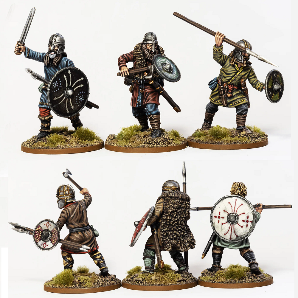 Victrix Early Saxon Unarmoured Warriors