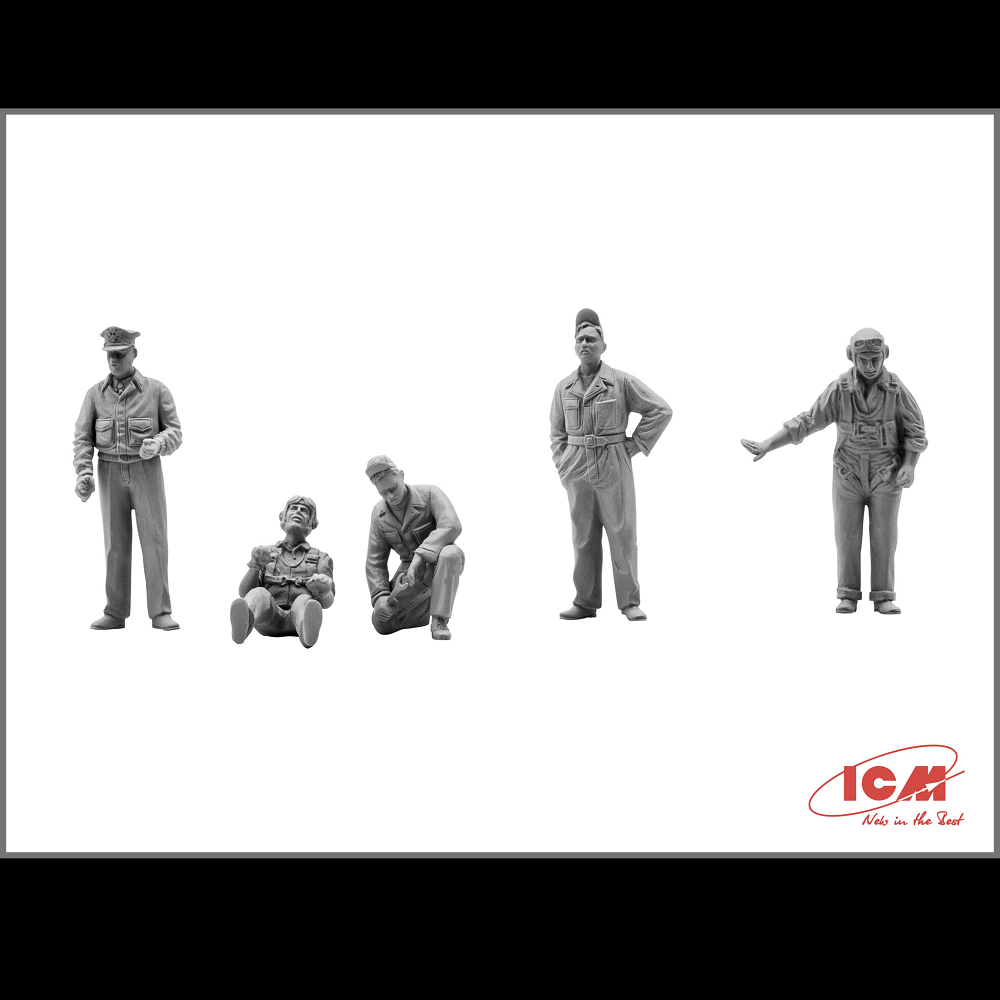 ICM USAAF Pilots and Ground Personnel (1941-1945) - Packet