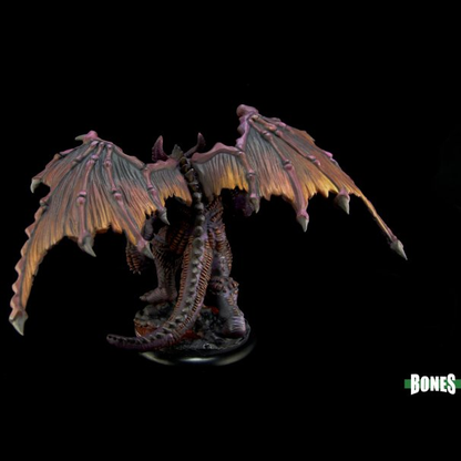 77936 Agramon Pit Devil, this ominous creature has large wings and tail 
