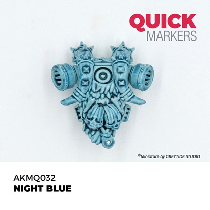 AK Quick Markers – Night Blue