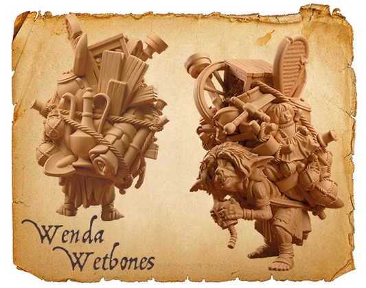 Painted tabletop miniatures and ...
