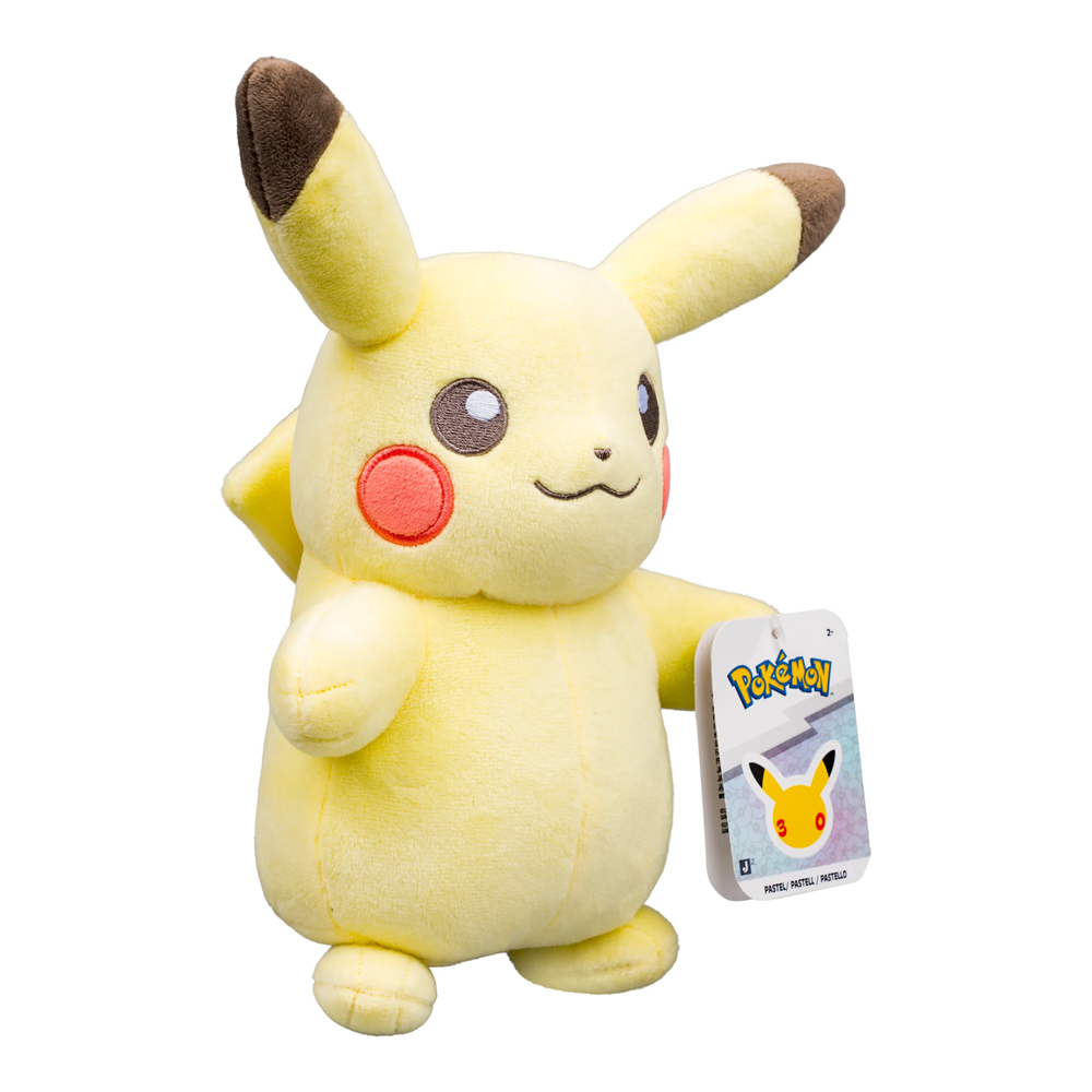 8" Pikachu - Pastel 30th Anniversary Pokémon Plushie