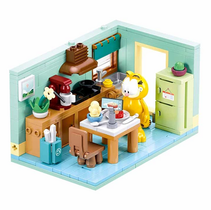 Sluban Garfield Kitchen -  Building Brick Kit
