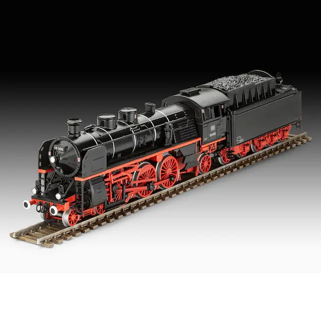 Revell Express Locomotive BR 18 505 with Tender 2'3' T38 – 1:87