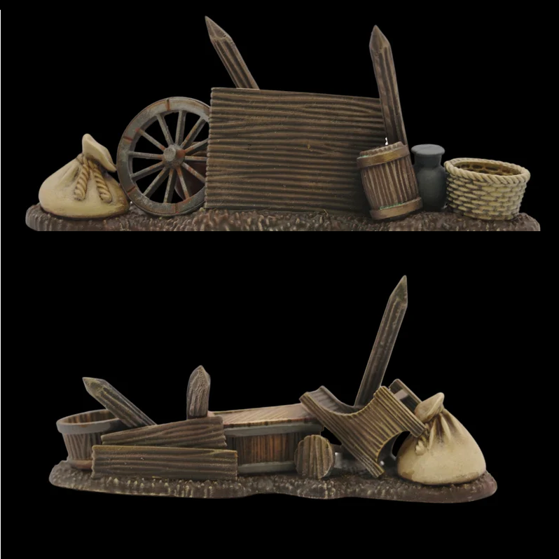 Markets & Barricades General Accoutrements - Wargames Atlantic