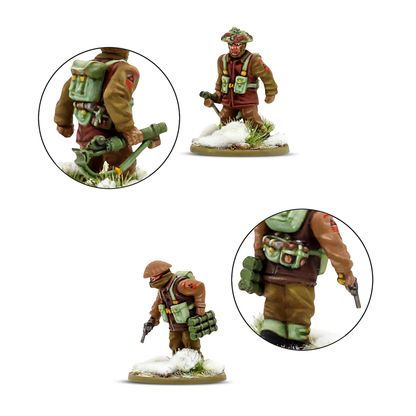 British & Canadian Infantry (Winter) Platoon - Bolt Action