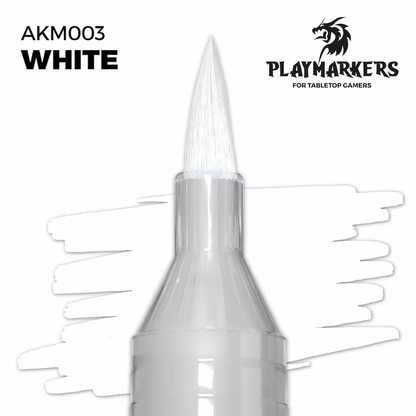 Playmarkers: White - Acrylic Paint Marker