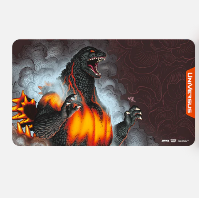 UniVersus Burning Godzilla Playmat - Godzilla Reign of Kaiju