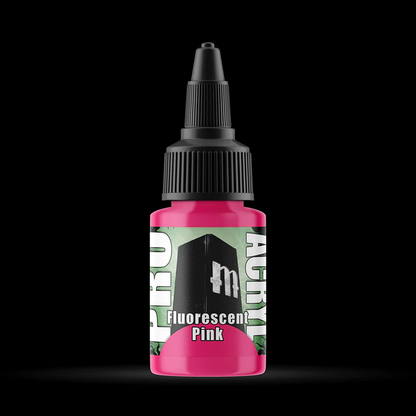 Pro Acryl Fluorescent Pink -22ml