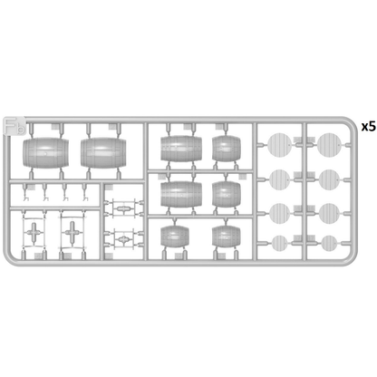MiniArt Wooden Barrels - 1:48