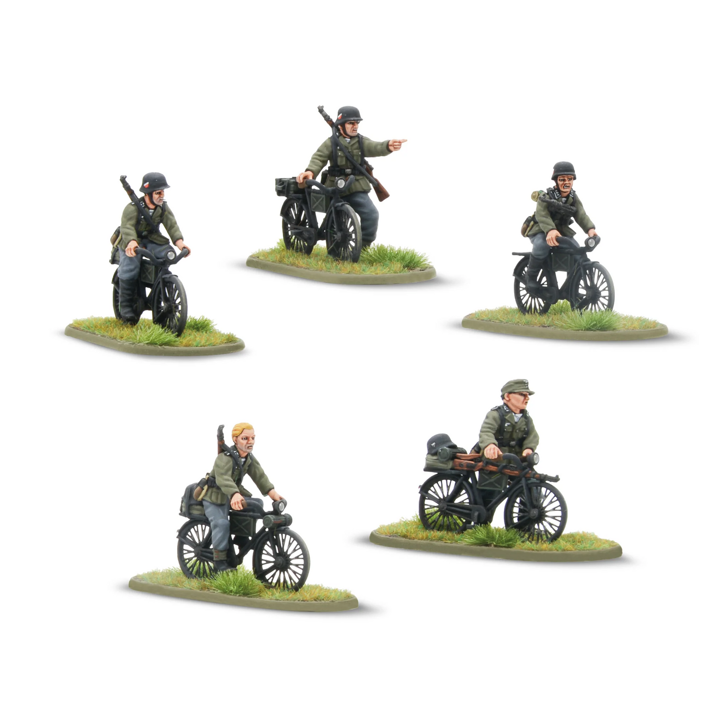 Bolt Action Early War German Infantry on Bicycles