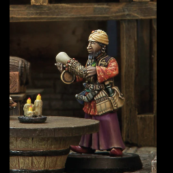 Illusionist white metal miniatur...