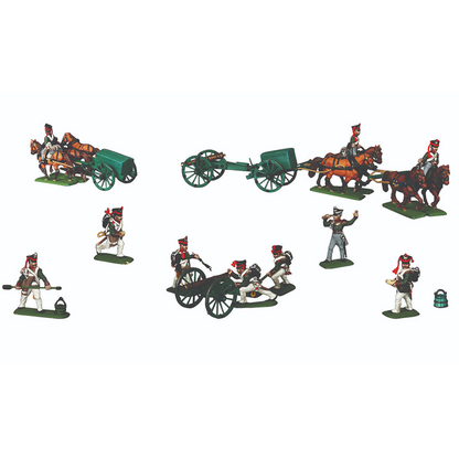 Zvezda Russian Foot Artillery - 1:72 Model Kit