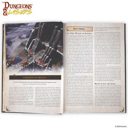 The World Of Deuslair RPG Campaign - Hardback