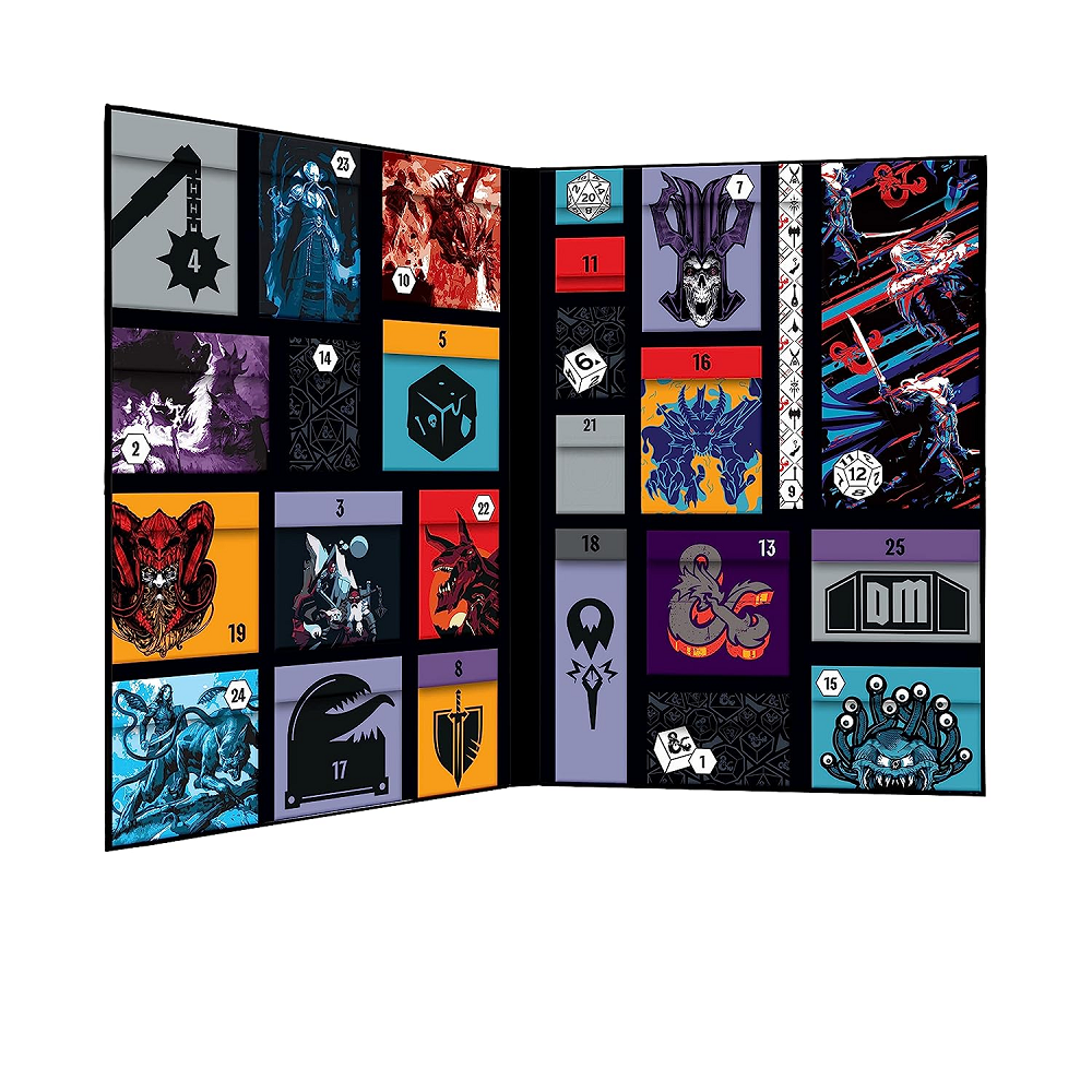 Dungeons & Dragons: The Official Countdown Gift Calendar