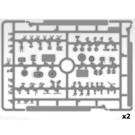 Model helicopter kit box for Sik...
