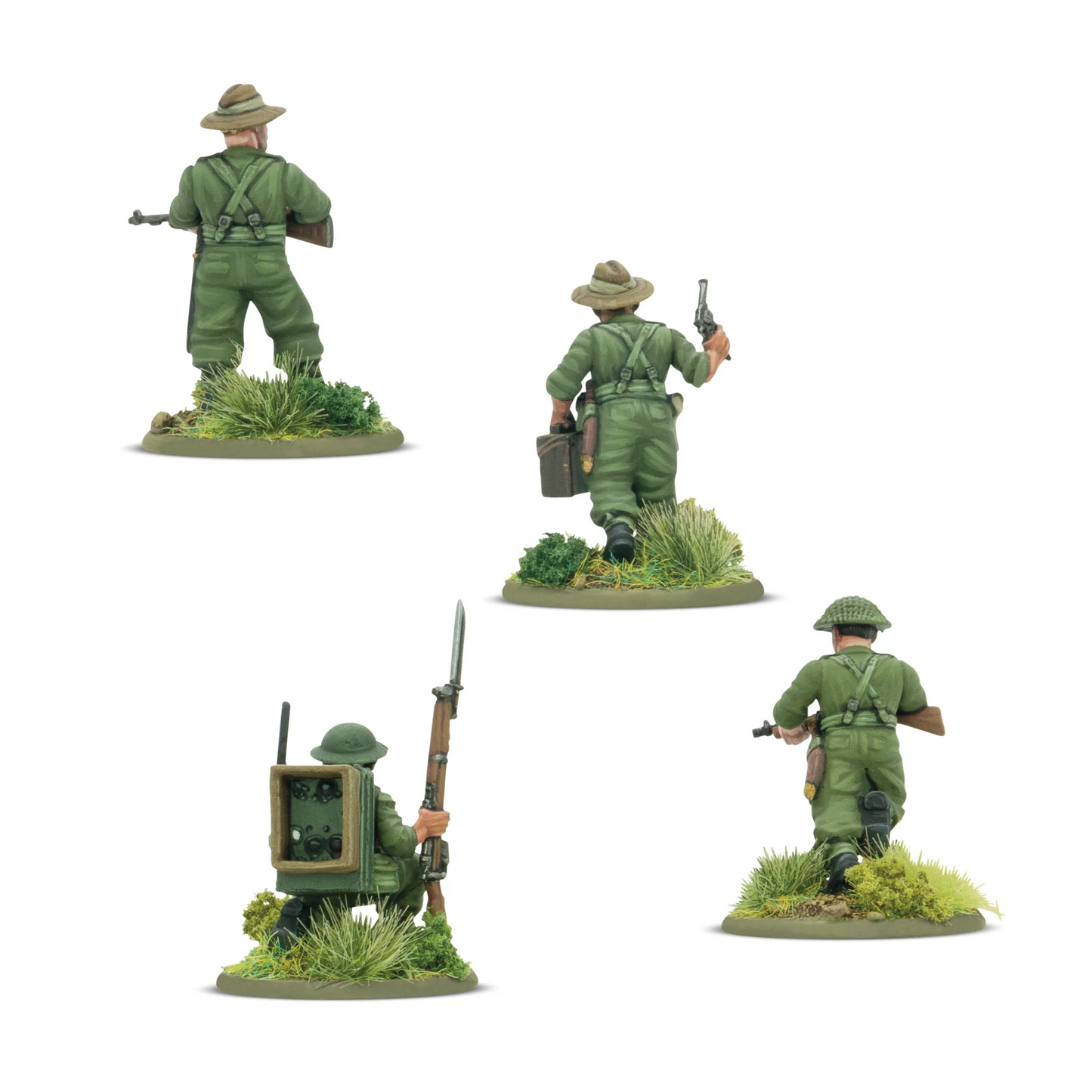 Bolt Action Gurkha HQ - Blister