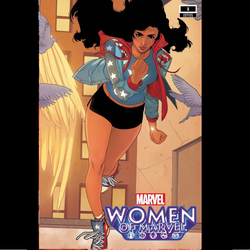 Women of Marvel #1 from Marvel Comics written by Celeste Bronfman, Erica Schultz, Gail Simone and Sarah R Brennan with art by Arielle Jovellanos and more. 
